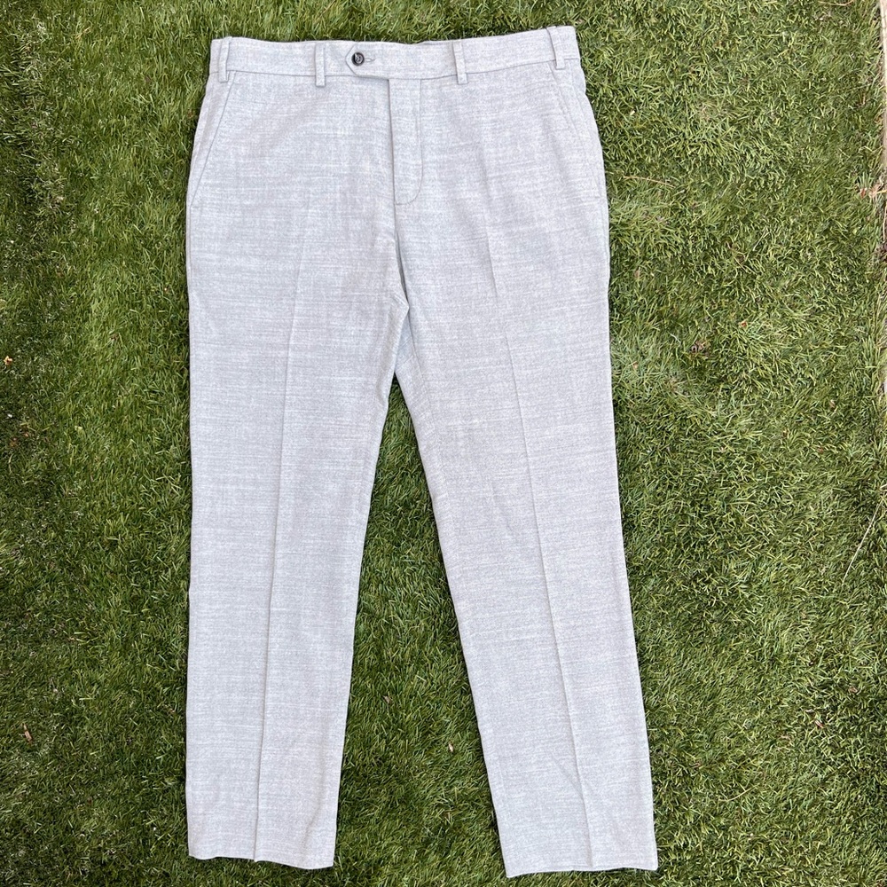 Peter Millar Light Gray Men's Dress Pants